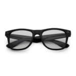Lunettes de nerd sans correction | noir mat