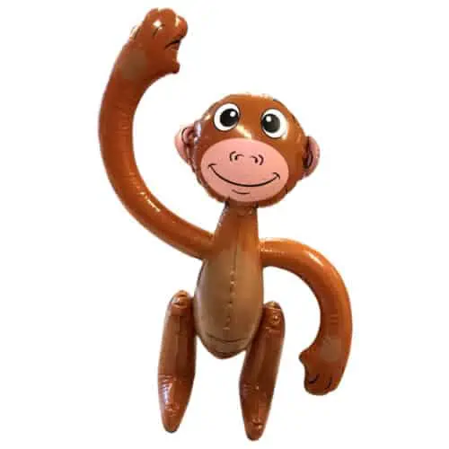 Singe gonflable 60 cm