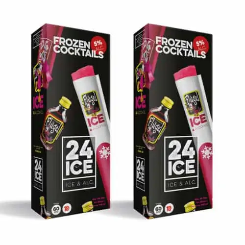 Glaces à l'alcool Flügel - 2 x 5 pack
