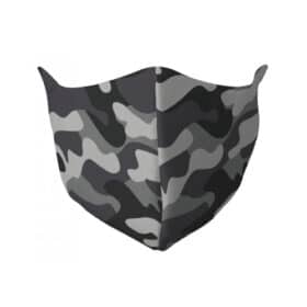 Gezichtsmasker met legerprint