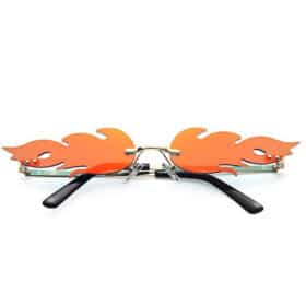 Lunettes de soleil flammes | verres rouges/jaunes