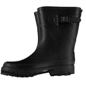 XQ Footwear Bottes de pluie imprimé léopard gris foncé