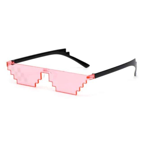 Lunettes de soleil Thug Life rose