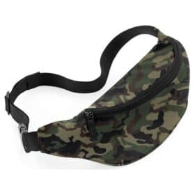 Heuptas camouflage groen