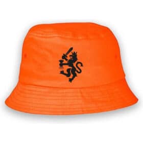 Bob orange | chapeau de pêcheur | chapeau de soleil - Lion