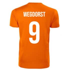 T-shirt orange unisexe | Wegdorst
