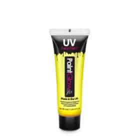 Peinture visage & corps UV jaune
