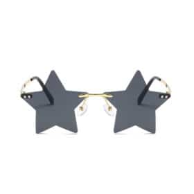 Lunettes de soleil étoile noire