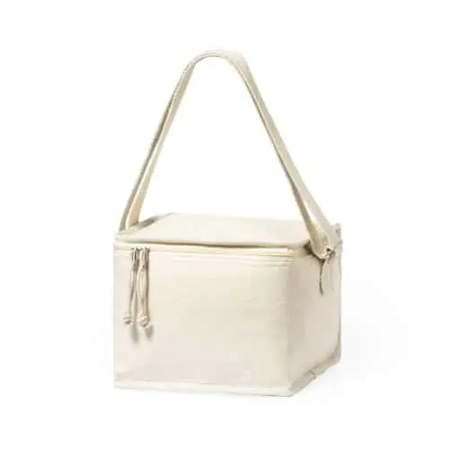 Sac isotherme coton blanc cassé
