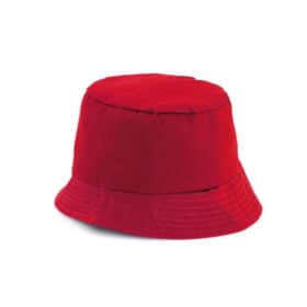 Bob en coton rouge