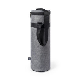 Refroidisseur de bouteilles RPET/aluminium gris