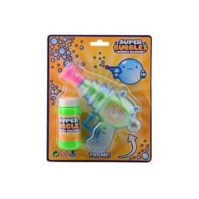 Pistolet à bulles bleu/vert