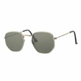 Lunettes de soleil de festival | or vert