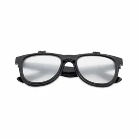 Lunettes flipstyle noires | effet double