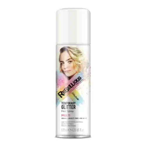 Paintglow Rebellious Glitter Hair Spray - Multimix - Multicolor - 125ml