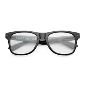Lunettes spatiales de luxe avec spirale | noir