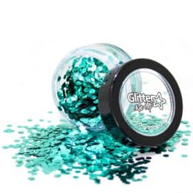PaintGlow Paillettes Chunky Biodégradables - Aqua Marine