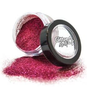 PaintGlow Poussière de Paillettes Biodégradables - Berry Crush
