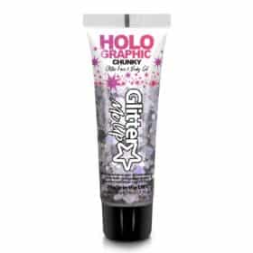 Gel Pailleté Holographique Chunky Visage & Corps - Intergalactique