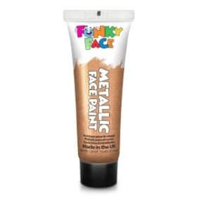Peinture pour le visage et le corps Paintglow - Métallique Or Rose