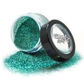 PaintGlow Poussière de Paillettes Biodégradables - Aqua Marine