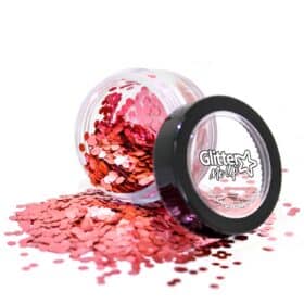 PaintGlow Paillettes Chunky Biodégradables - Chiffon Rose