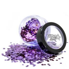 PaintGlow Paillettes Chunky Biodégradables - Violet de Parme