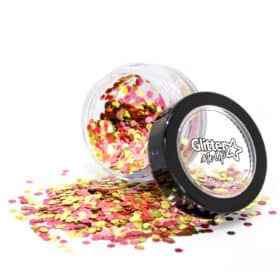 PaintGlow Biodegradable Chunky Glitter Blends - Or Rose