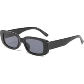 Lunettes de soleil classiques monture épaisse - noir