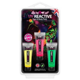 Paintglow | Kit de peinture pour le visage et le corps Neon UV
