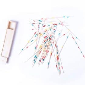 Jeu de mikado - jeux en bois - boîte de jeux - adultes - enfants