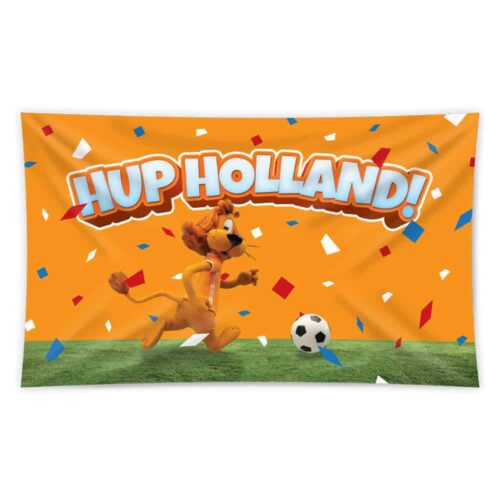 Drapeau Loeki Allez Hollande! orange 90 x 150 cm