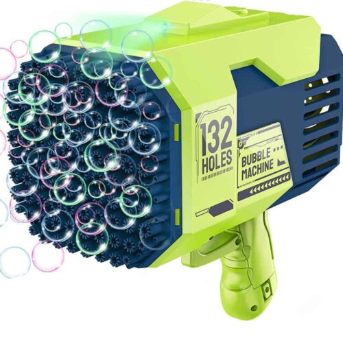 Pistolet à bulles machine à bulles vert