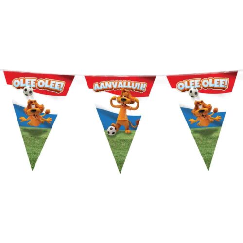 Guirlande Loeki Aanvalluh! rouge-blanc-bleu 10 mètres
