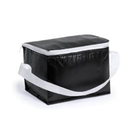 Mini sac isotherme en PVC noir