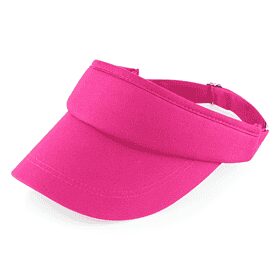Visière réglable Beechfield rose