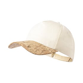 Casquette en coton biologique beige