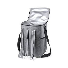 Ensemble barbecue avec sac isotherme 3 pièces