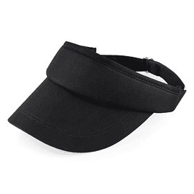 Visière réglable Beechfield noir