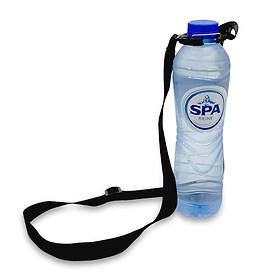 Porte-gourde en silicone noir