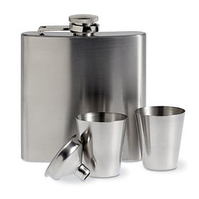 Flasque à boire avec gobelets 175 ml