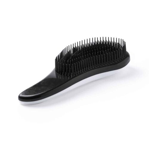 Brosse à cheveux antinœuds noir/blanc