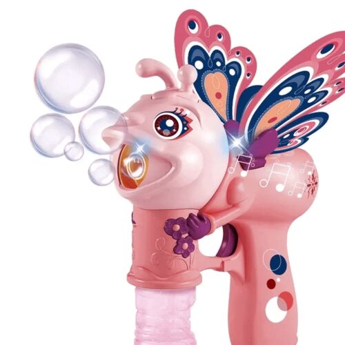 Pistolet à bulles papillon