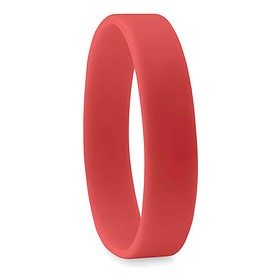 Bracelets en silicone 50 pièces rouge