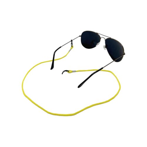 Cordon à lunettes basique jaune