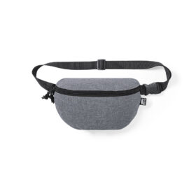 Sac banane RPET/polyester gris