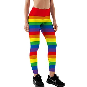 Yucka festival legging avec imprimé arc-en-ciel Pride