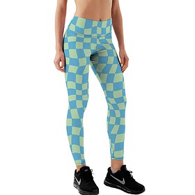 Yucka festival legging avec imprimé à carreaux