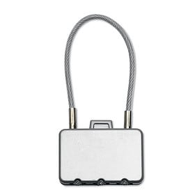 Cadenas métallique à 3 chiffres