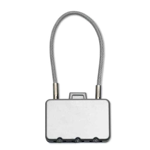 Cadenas métallique à 3 chiffres